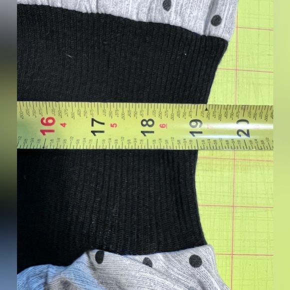 VINTAGE 80s peplum ruffle waist midi dress column pencil puff shoulder polka dot - Picture 12 of 13